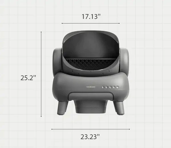 Neakasa M1 Plus (Upgraded) Open-Top Self-Cleaning Automatic Cat Litter Box