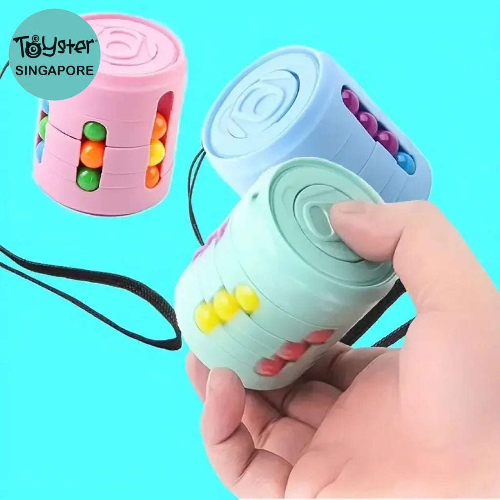 Magic Colorful Beans Multiple Functions Fidget Spinner - TOYSTER.SG ...