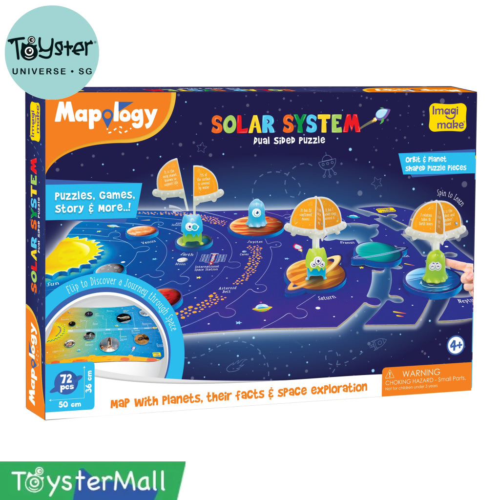 Mapology Solar System Puzzle - Mapology