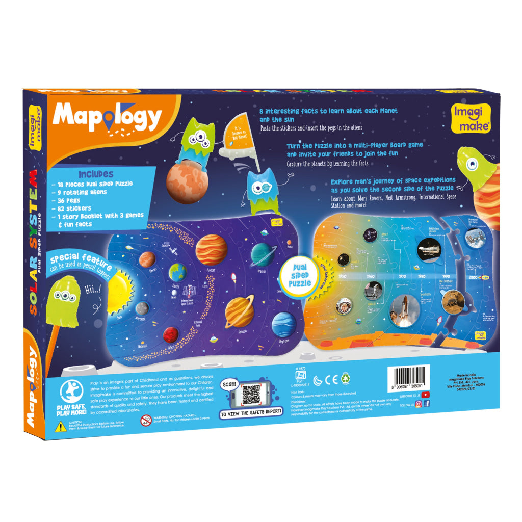 Mapology Solar System Puzzle - Mapology