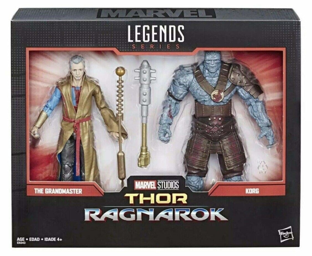 Marvel Legends 80Th Anniversary The Grandmaster & Korg - 6 Inch Action Figures