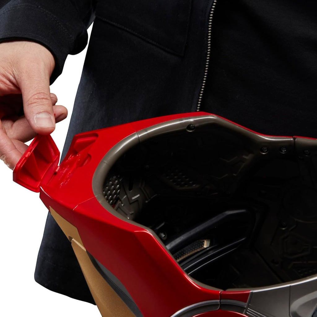 Marvel Legends Series Iron Man Premium Electronic Helmet with Light FX - Marvel