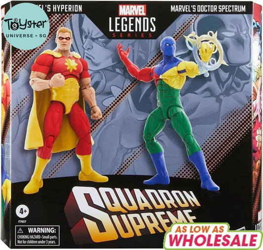 Marvel Legends Series Squadron Supreme Marvel’s Hyperion and Marvel’s Doctor Spectrum - Marvel