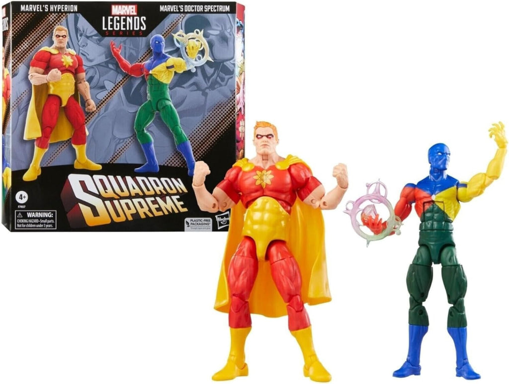 海外 Marvel Legends Squadron Supreme 2体セット Marvel Legends Series Hyperion Spectrum 2PK - TOYSTER – Toyster