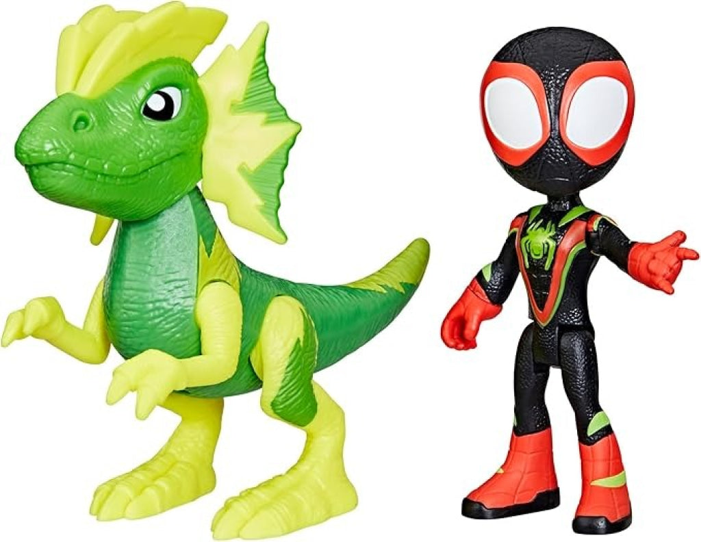 Marvel SAF Hero Dino Webs - Miles Spin Morales & Marvel’s Electrosaurus - Marvel