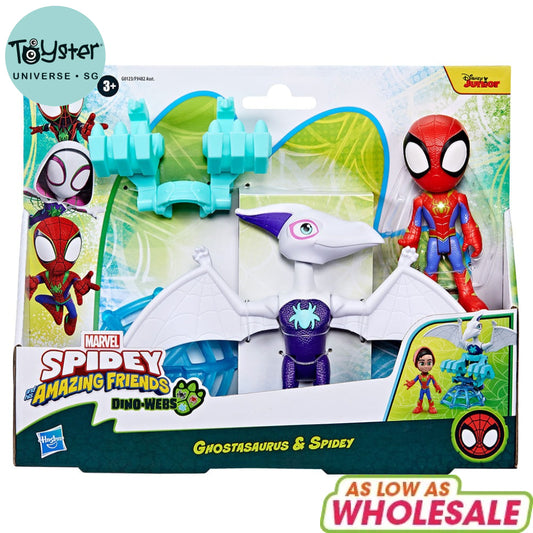 Marvel SAF L Dino Hero Ghostasaurus & Spidey - Marvel