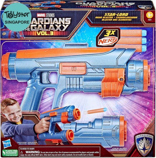 Marvel Studios’ Guardians Of The Galaxy Vol. 3 Nerf Star-Lord Quad Blaster