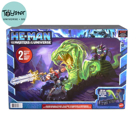 Masters Of The Universe Animated Chaos Snake Playset Of The