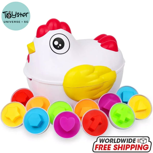 Matching Eggs Montessori Sensory Baby Toys