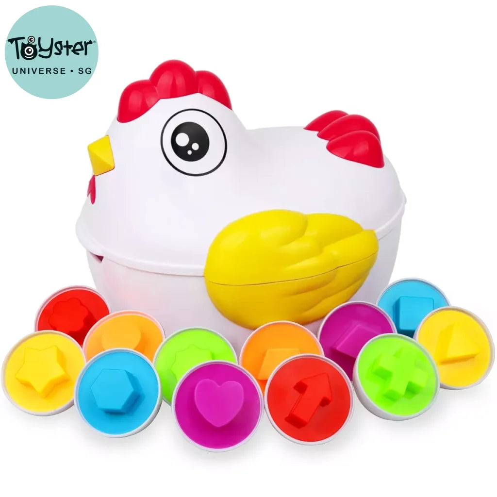 Matching Eggs Montessori Sensory Baby Toys