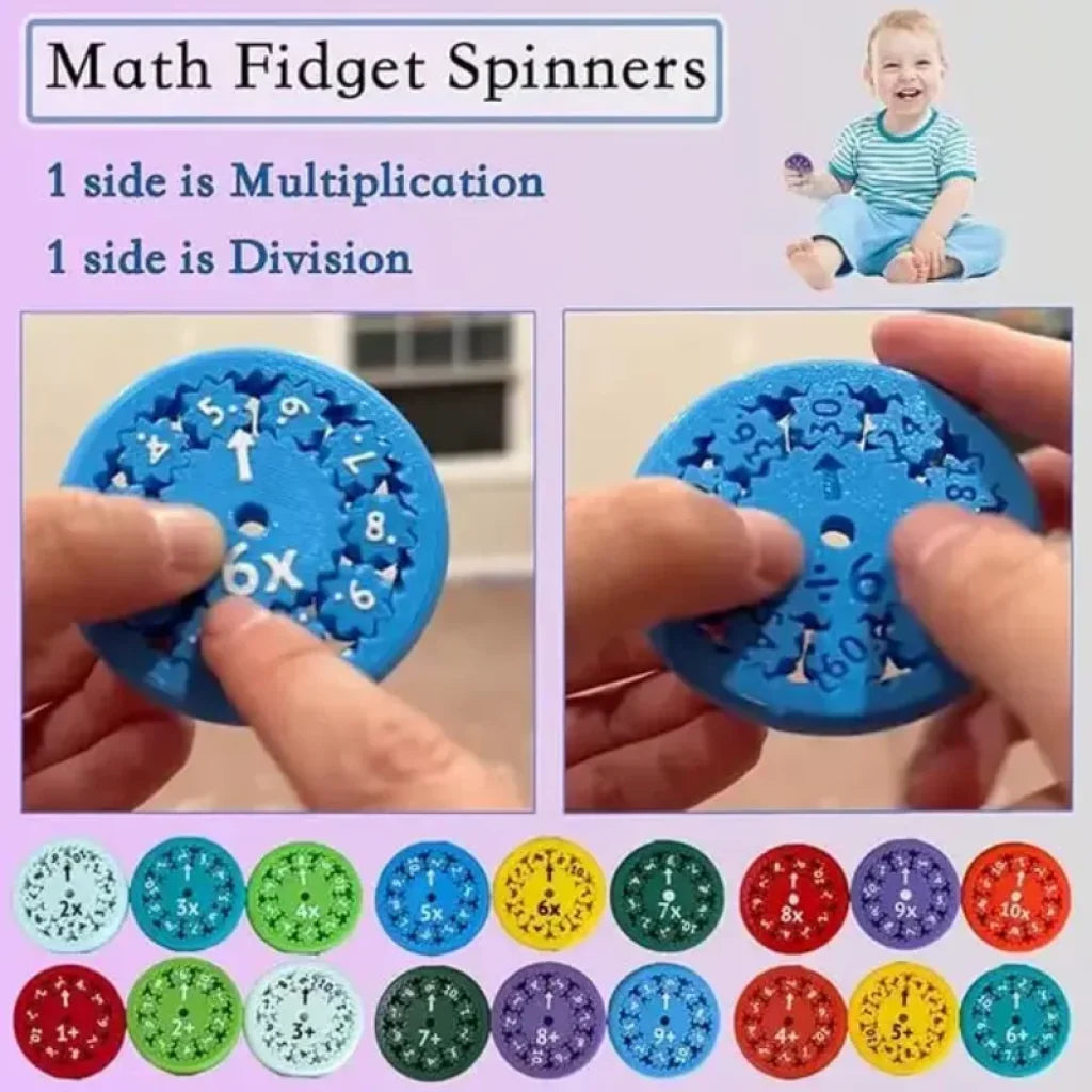 Math Game Fidget Spinners – Toyster Singapore