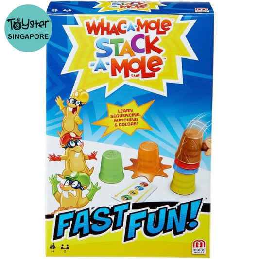 Mattel Fast Fun Whac-A-Mole Stack-A-Mole