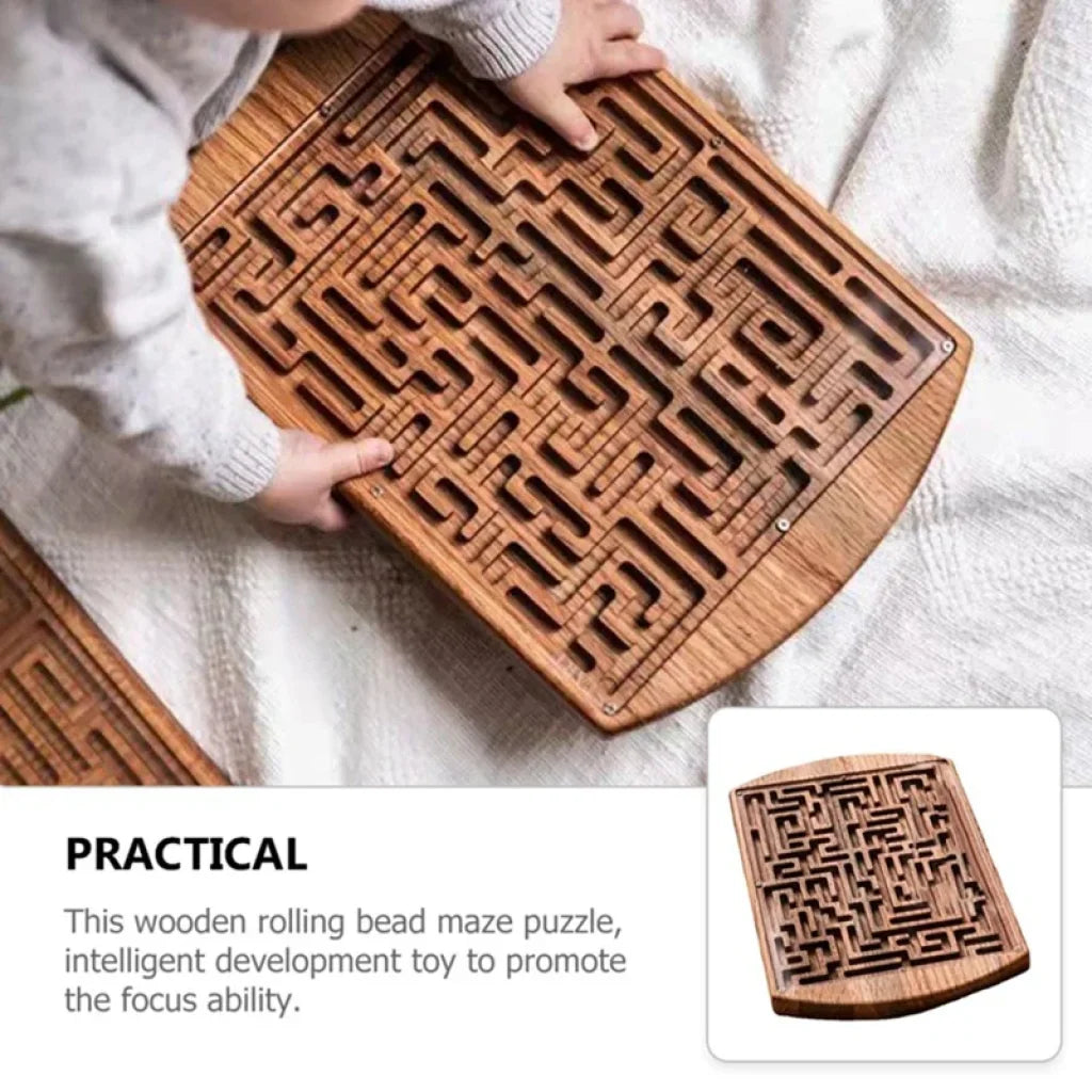 Maze Wooden Board Puzzle
