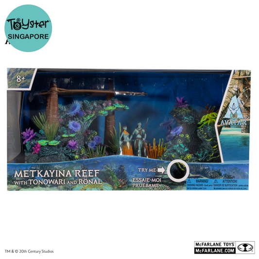 Mcfarlane Avatar Metkayina Reef With Tonowari And Ronal