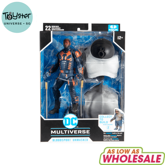 Mcfarlane Dc Multiverse The Suicide Squad Bloodsport Unmasked Comics