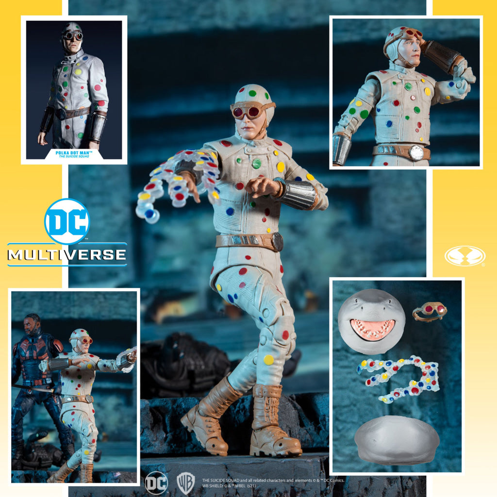 Mcfarlane Dc Multiverse The Suicide Squad Polka Dot Man Comics