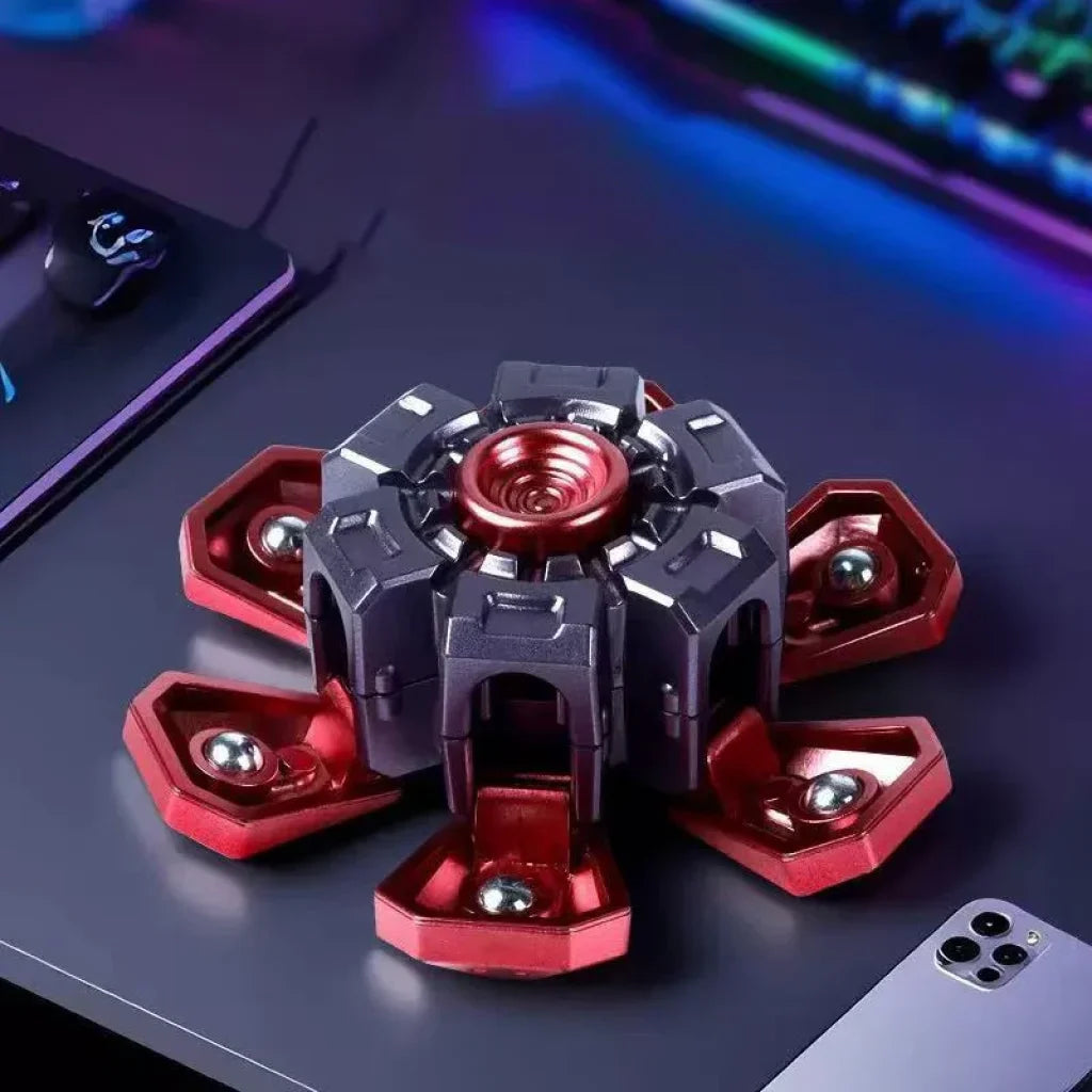 Mecha Fidget Spinner - RED