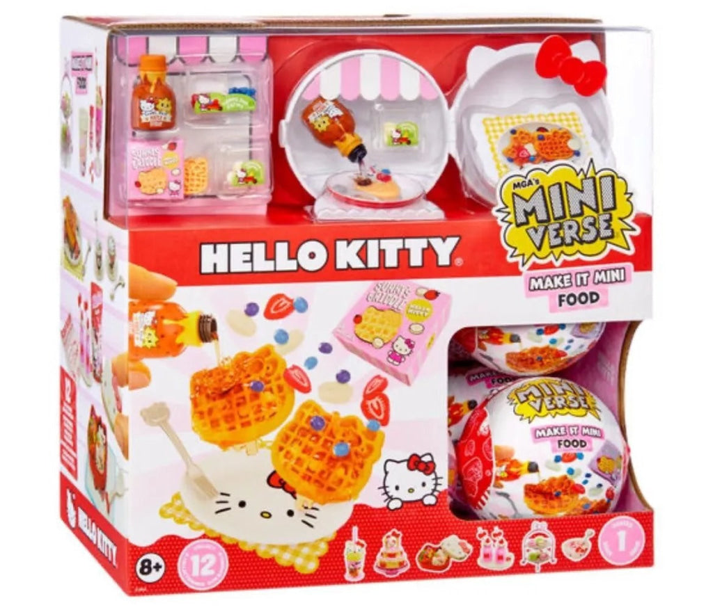 Mga’s Miniverse Make It Mini Food Hello Kitty Sealed Full Set 15 Pieces Mga