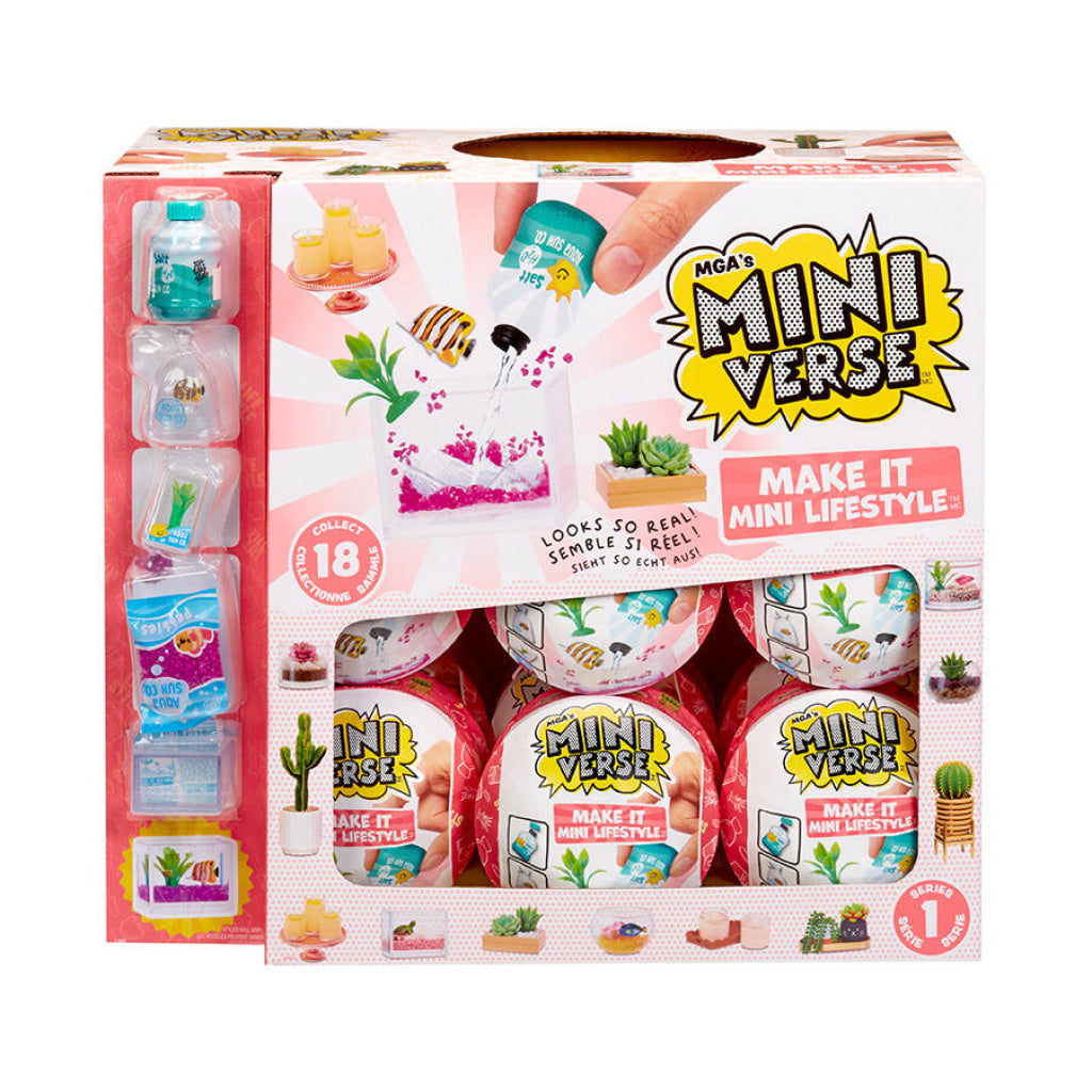Mini Calectabals TOYSTER SG - MGA's Miniverse Make It Mini Lifestyle Series 1 Mini ...