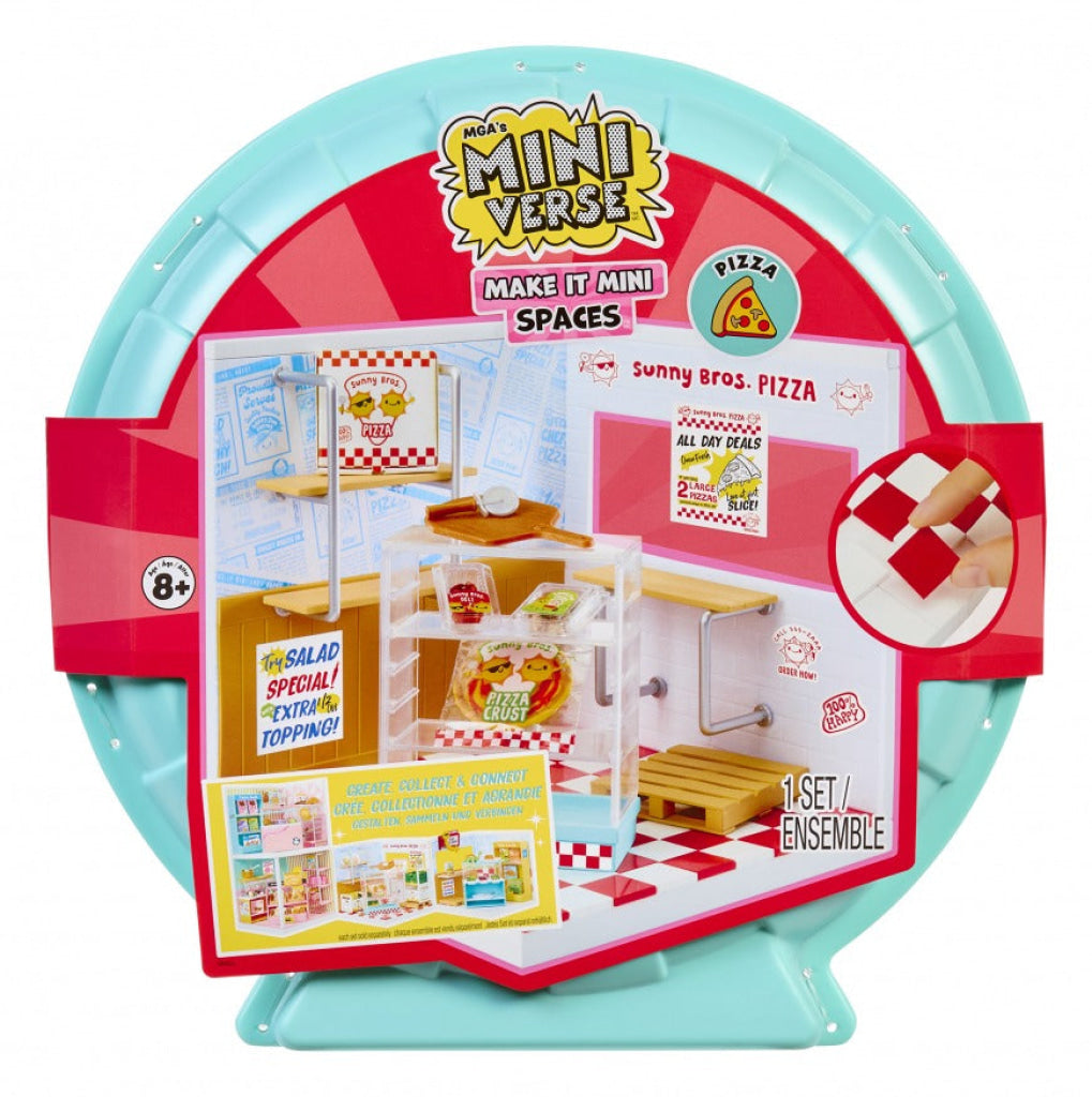 MGA’s Miniverse Spaces Starter Pack - Pizza Shop - MGA Miniverse