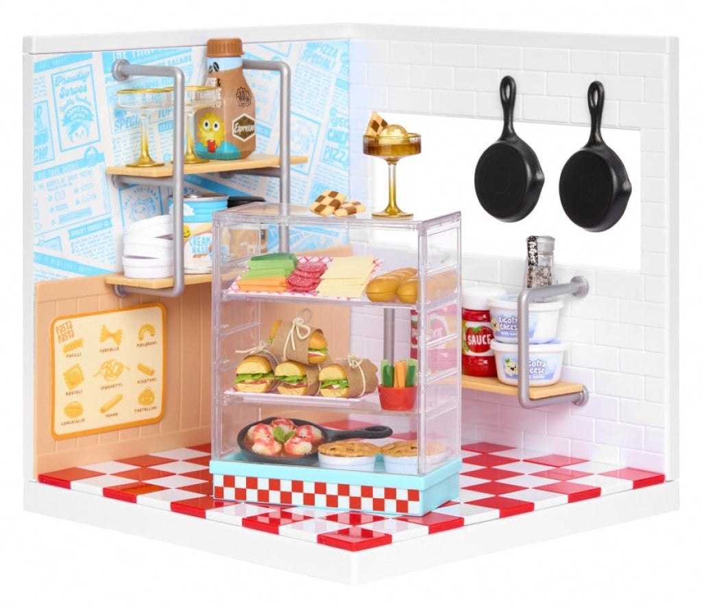 MGA’s Miniverse Spaces Starter Pack - Pizza Shop - MGA Miniverse