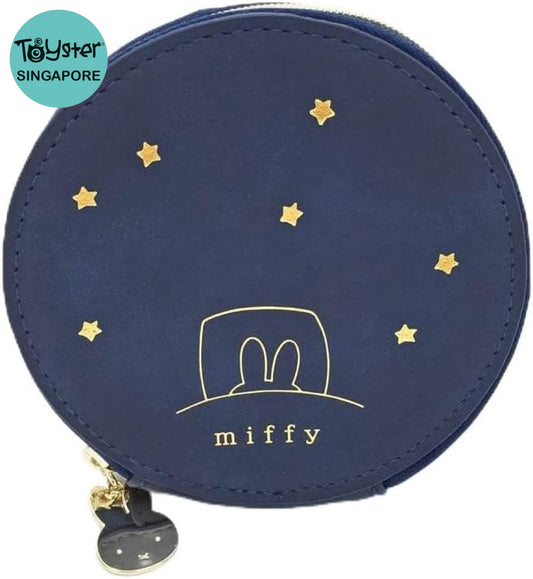 Miffy Good Night Series Coin Pouch - Blue Miffy
