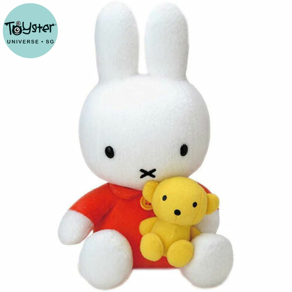 Miffy Plush Toy - Bear Hugging Miffy