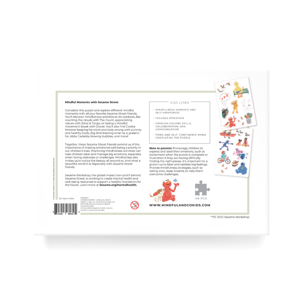 Mindful Moments with Sesame Street Floor Puzzle - Puzzle & Block Toys