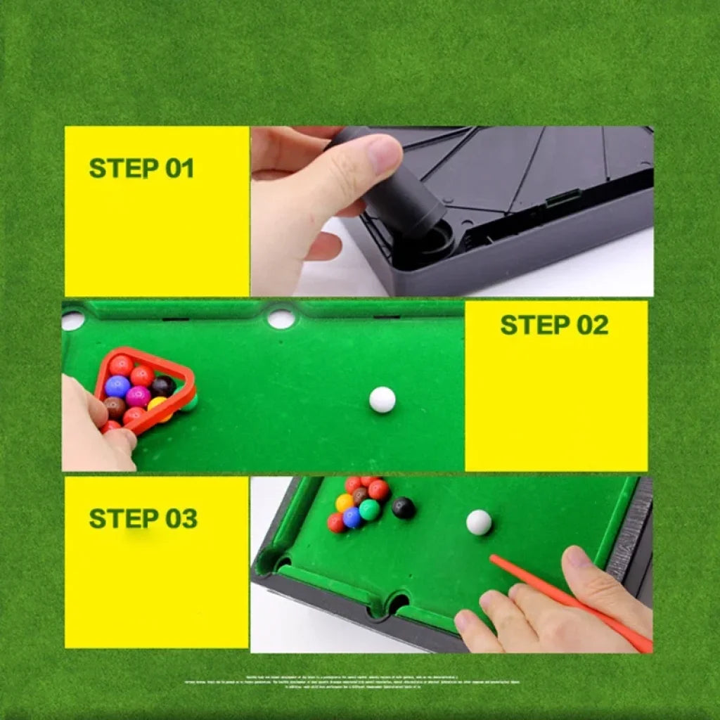 Mini Desktop Pool Table - TOYSTER.SG – Toyster Universe Singapore