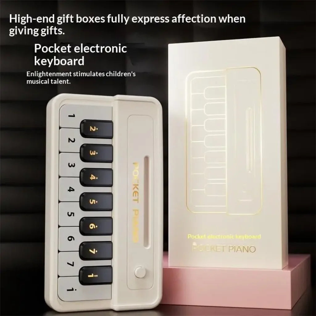 Mini Electronic Piano Portable 15 Keys