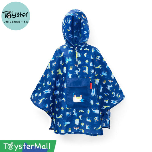 mini maxi poncho m kids archive - ABC Friend Blue - Kids Accessories