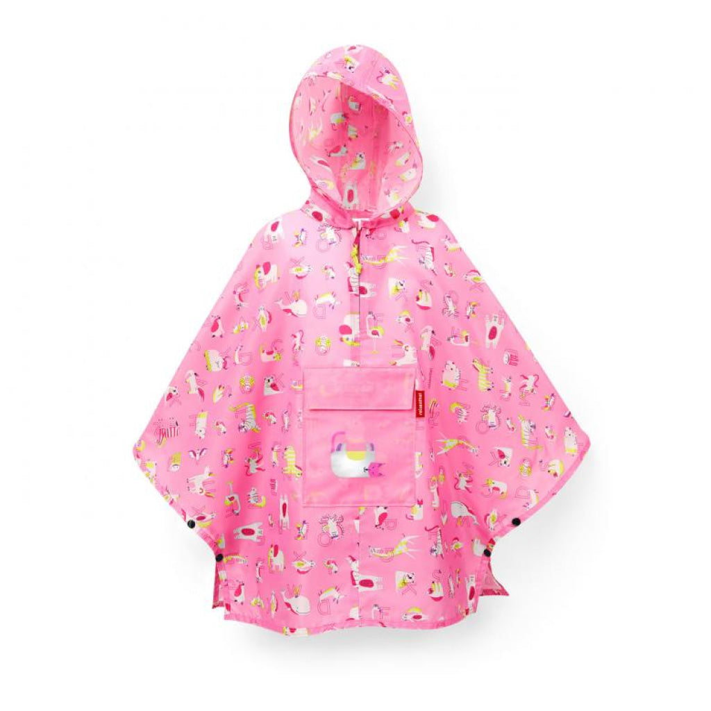 mini maxi poncho m kids archive - ABC Friend Pink - Kids Accessories
