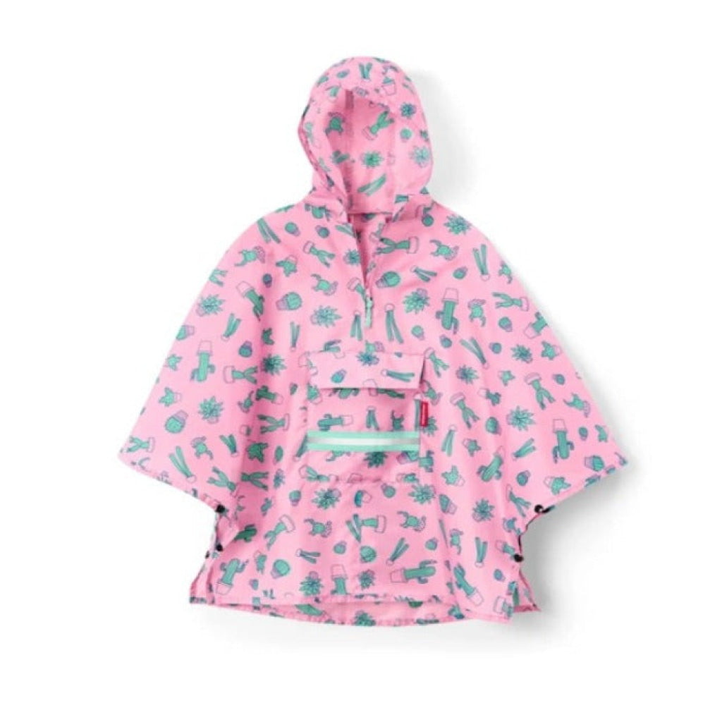 mini maxi poncho m kids archive - Cactus Pink - Kids Accessories