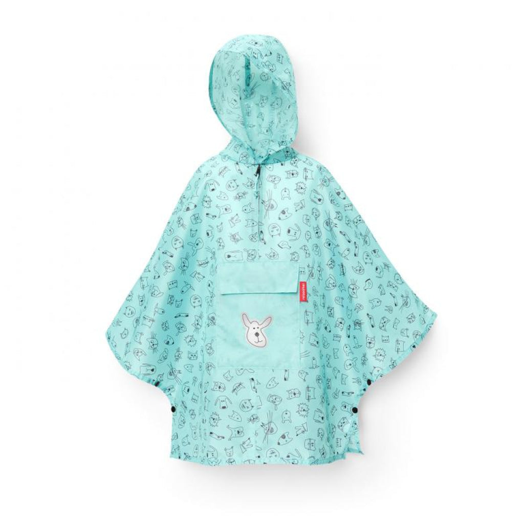 mini maxi poncho m kids archive - Cat & Dog Mint - Kids Accessories