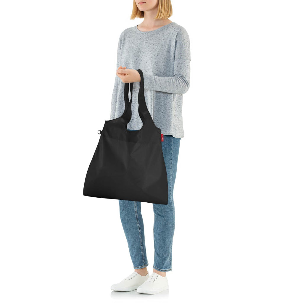 mini maxi shopper L black