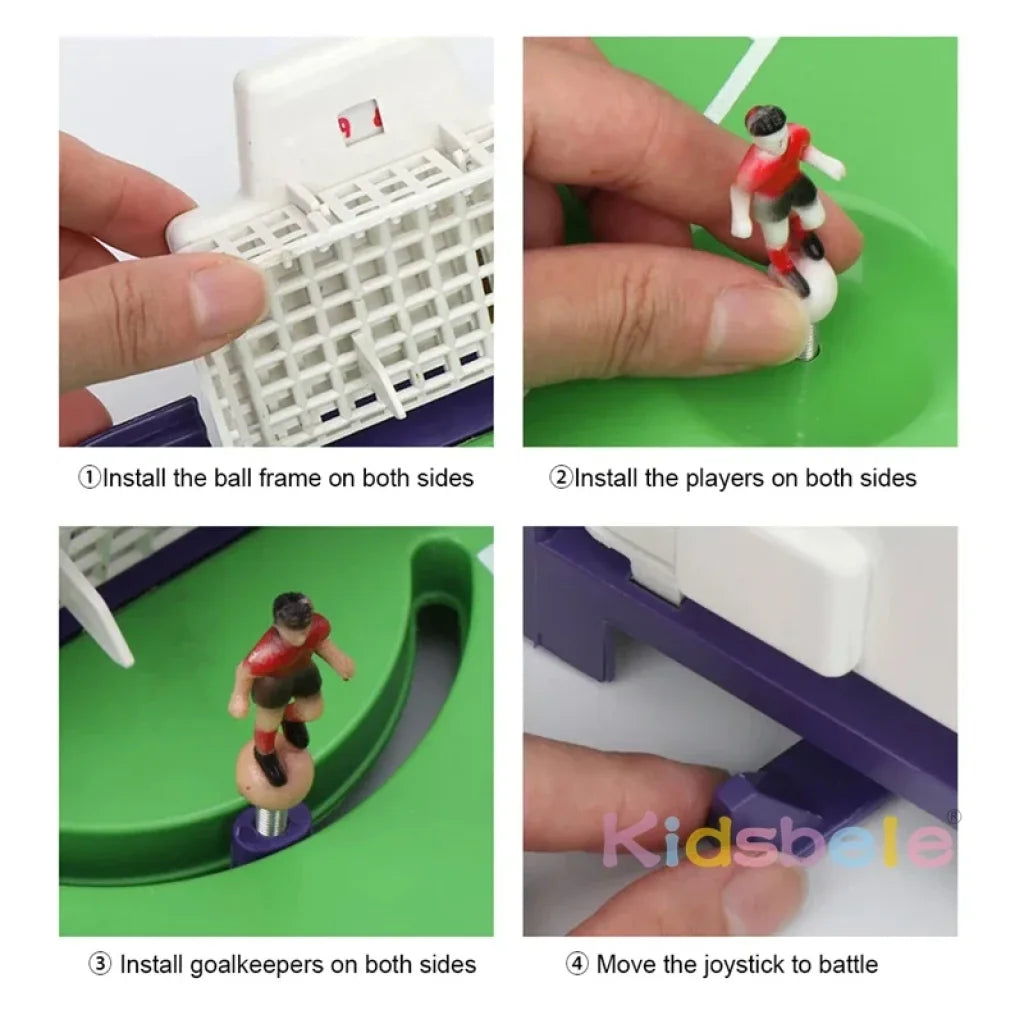 Mini Tabletop Table Soccer Shooting Defending Board Game