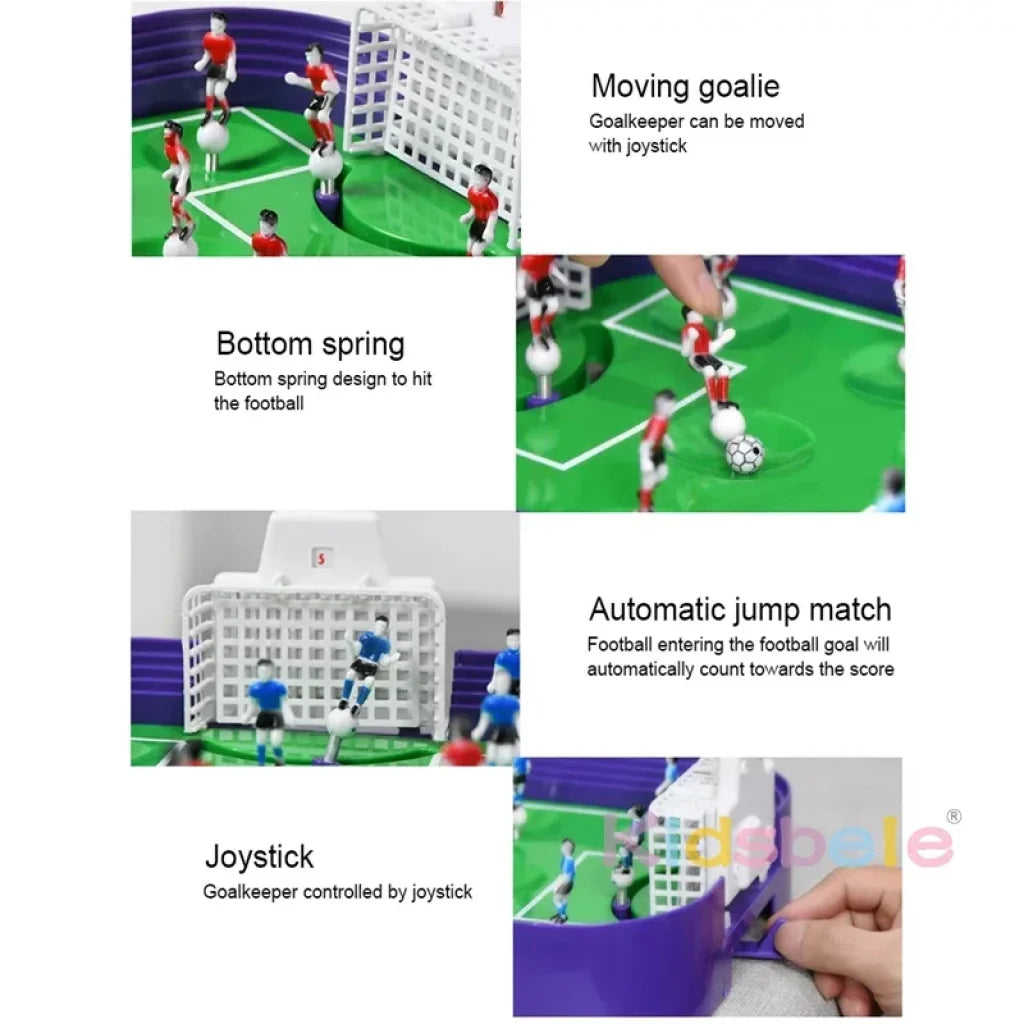 Mini Tabletop Table Soccer Shooting Defending Board Game