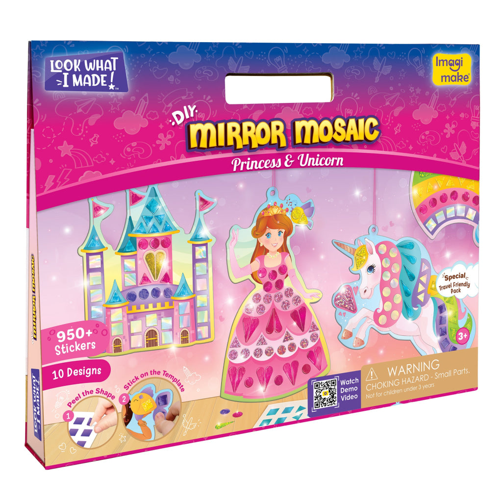 Mirror Mosaic - Princess & Unicorn - Mirror Mosaic