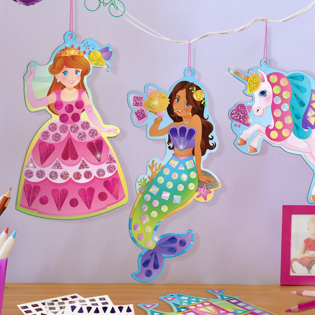 Mirror Mosaic - Princess & Unicorn - Mirror Mosaic