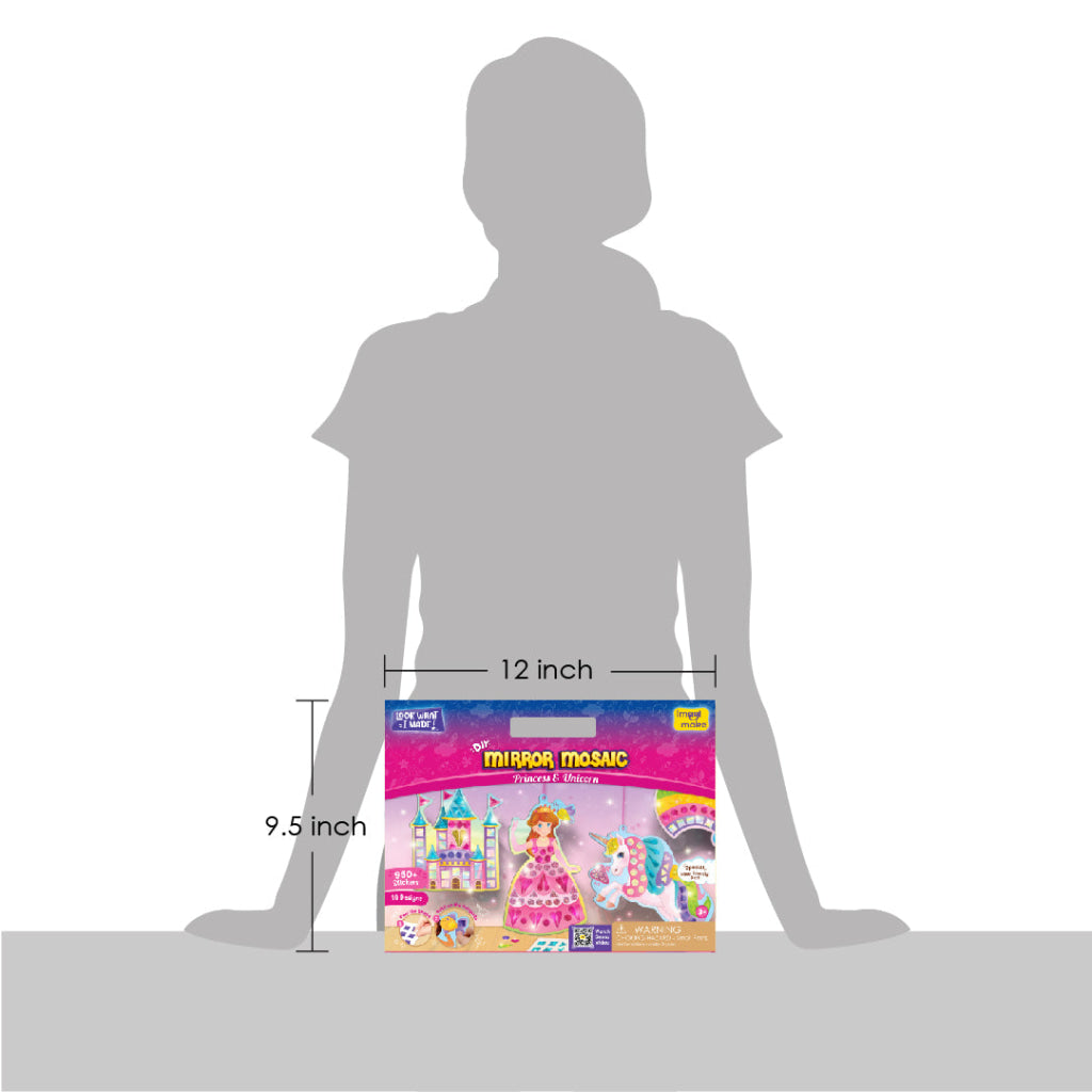 Mirror Mosaic - Princess & Unicorn - Mirror Mosaic