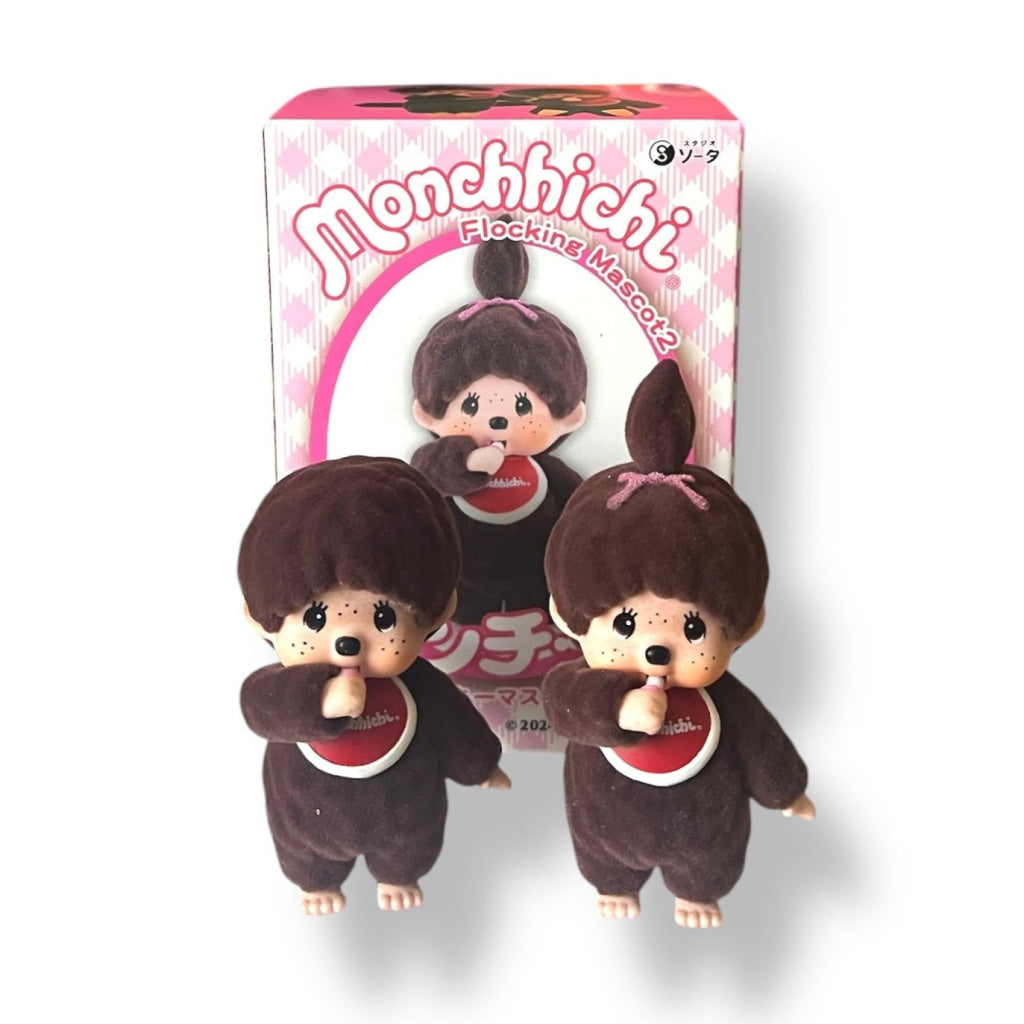 Monchhichi Flocking Mascot 2 Piece Box - Series