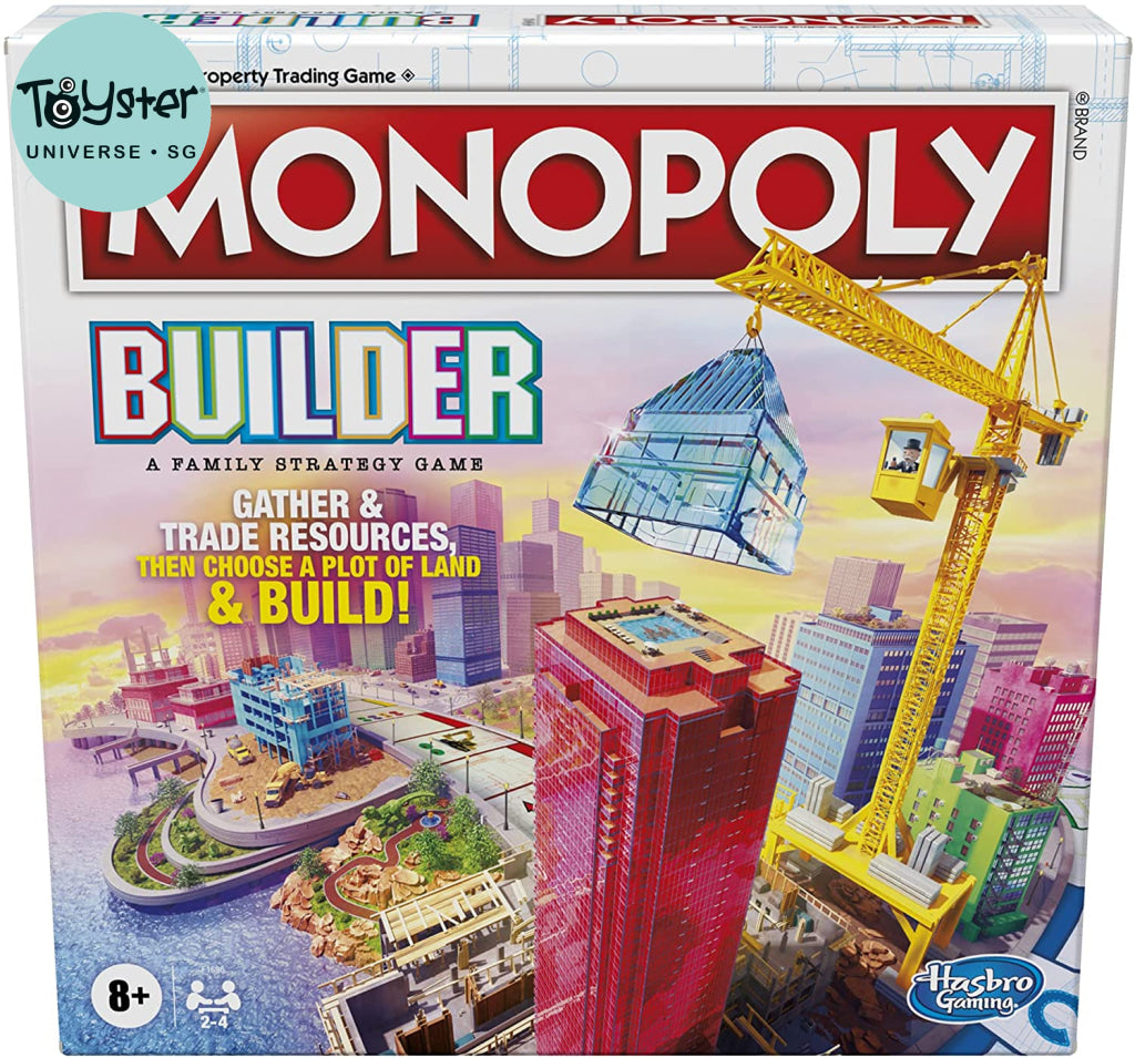 Monopoly Builder Board Game Hasbro Gaming