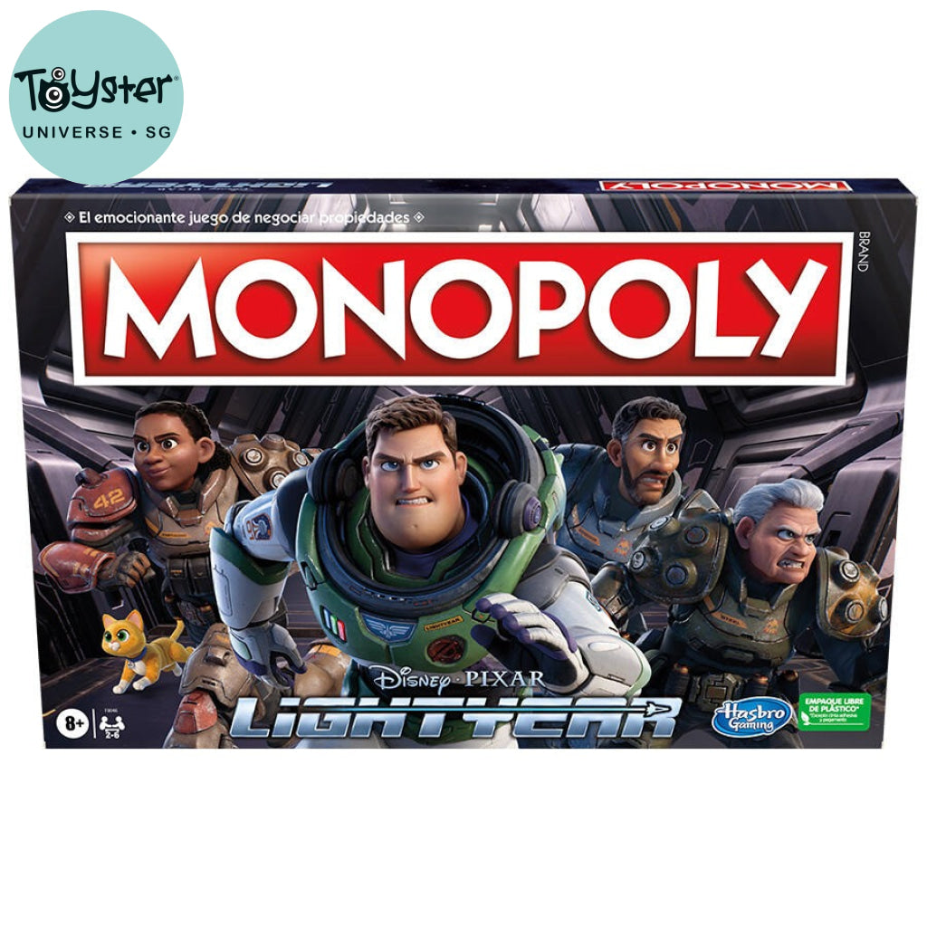 Monopoly: Disney And Pixar’s Lightyear Hasbro Gaming