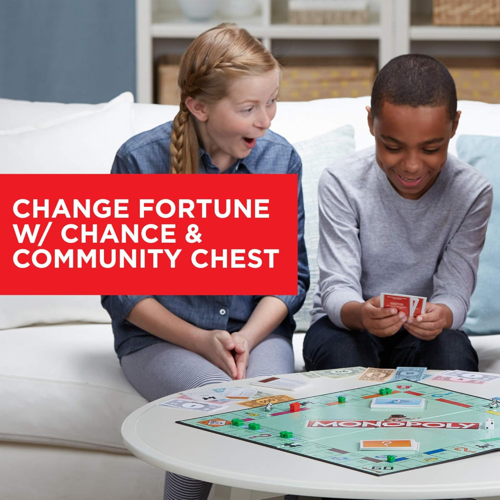 Monopoly Family Board Game (Token Vote Edition) Hasbro Gaming