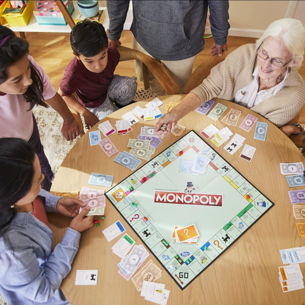 Monopoly Family Board Game (Token Vote Edition) Hasbro Gaming