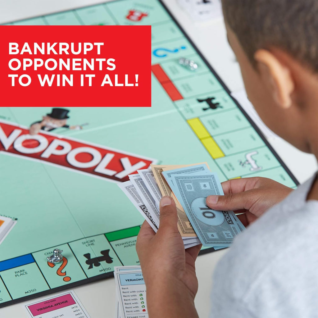 Monopoly Family Board Game (Token Vote Edition) Hasbro Gaming