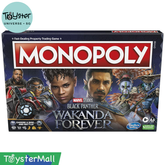 Monopoly Marvel Studios Black Panther Wakanda Forever Hasbro Gaming