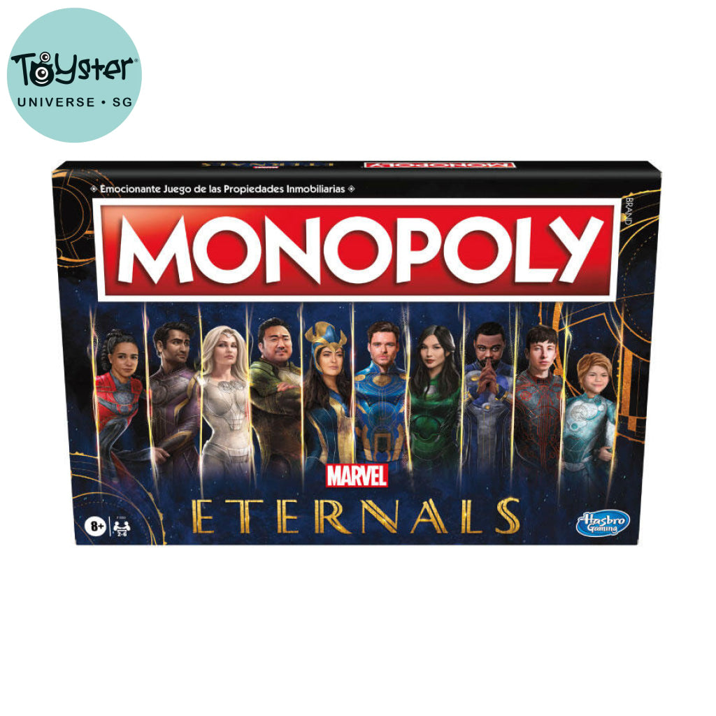 Monopoly Marvel Studios Eternals Edition Board Game Hasbro Gaming