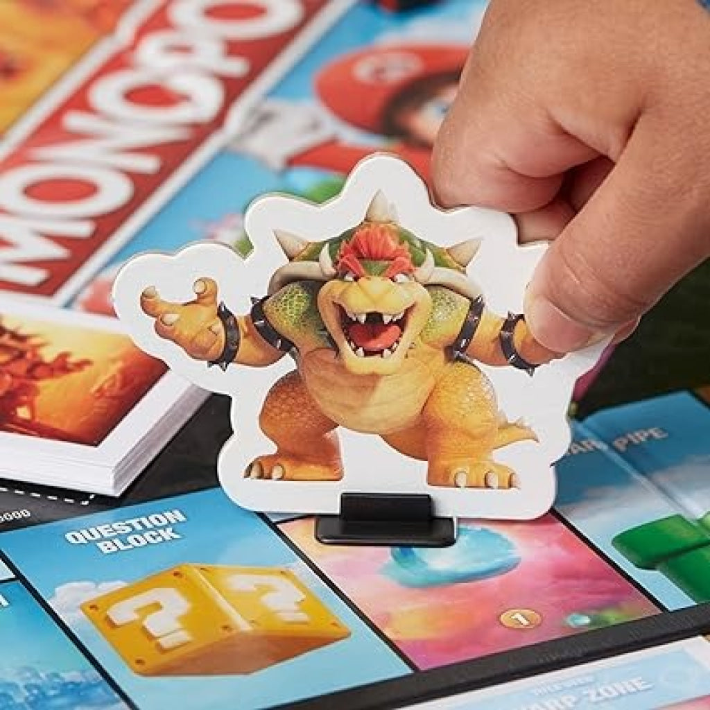 Monopoly The Super Mario Bros. Movie Edition Kids Board Game Hasbro Gaming