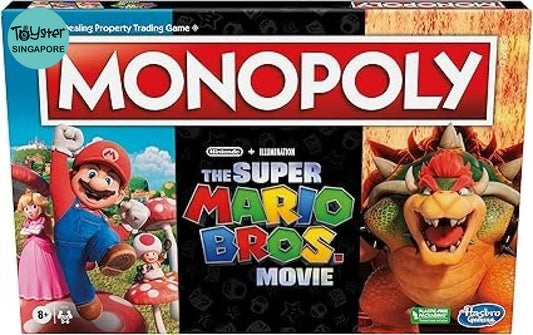 Monopoly The Super Mario Bros. Movie Edition Kids Board Game Hasbro Gaming